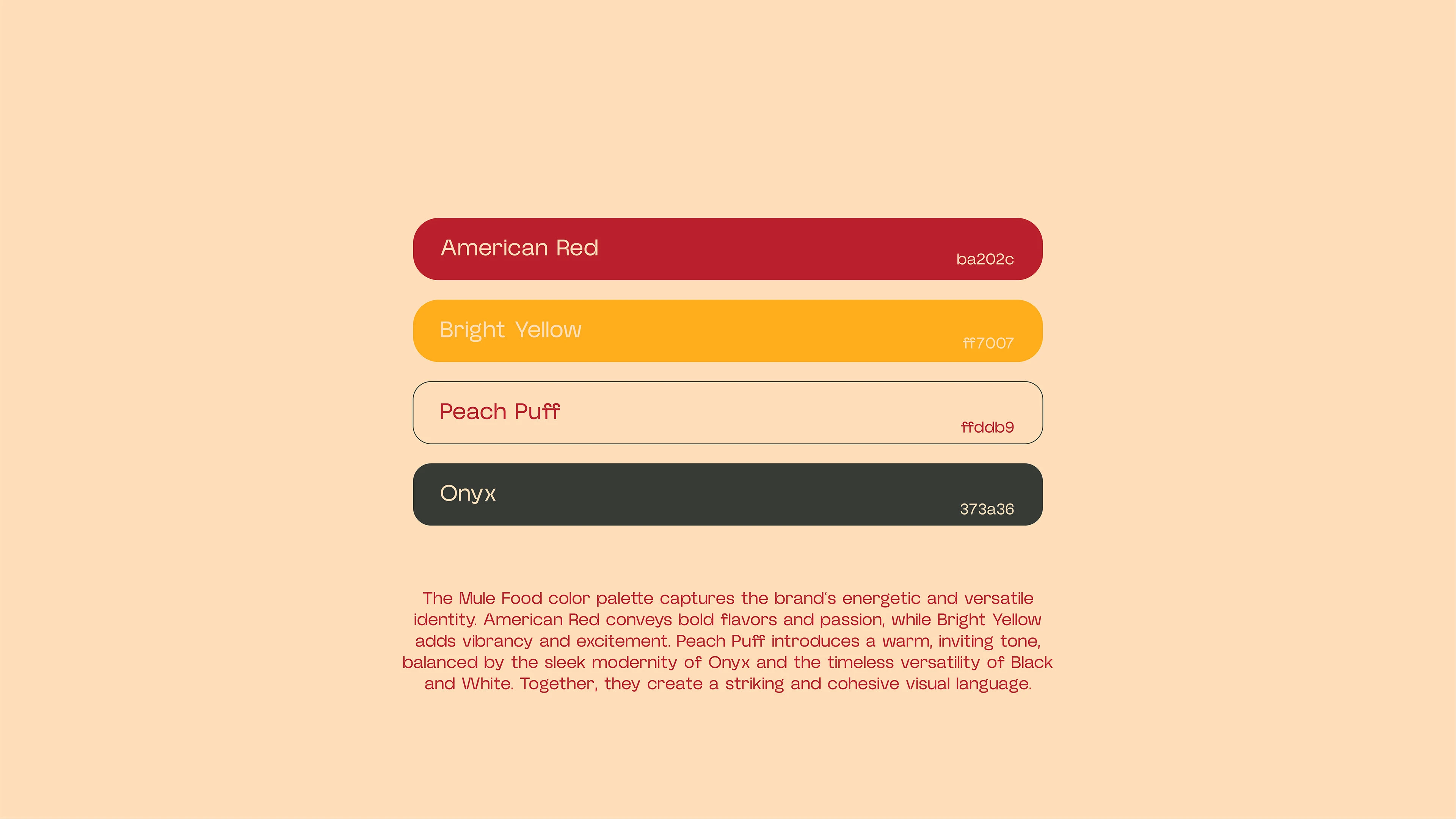 Mule Food - Brand Design — project detail