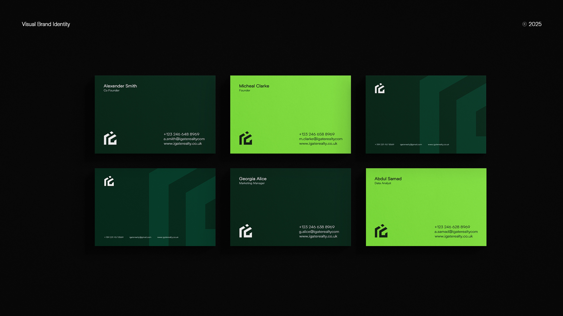 iGate Realty - Visual Brand Identity Design — project detail