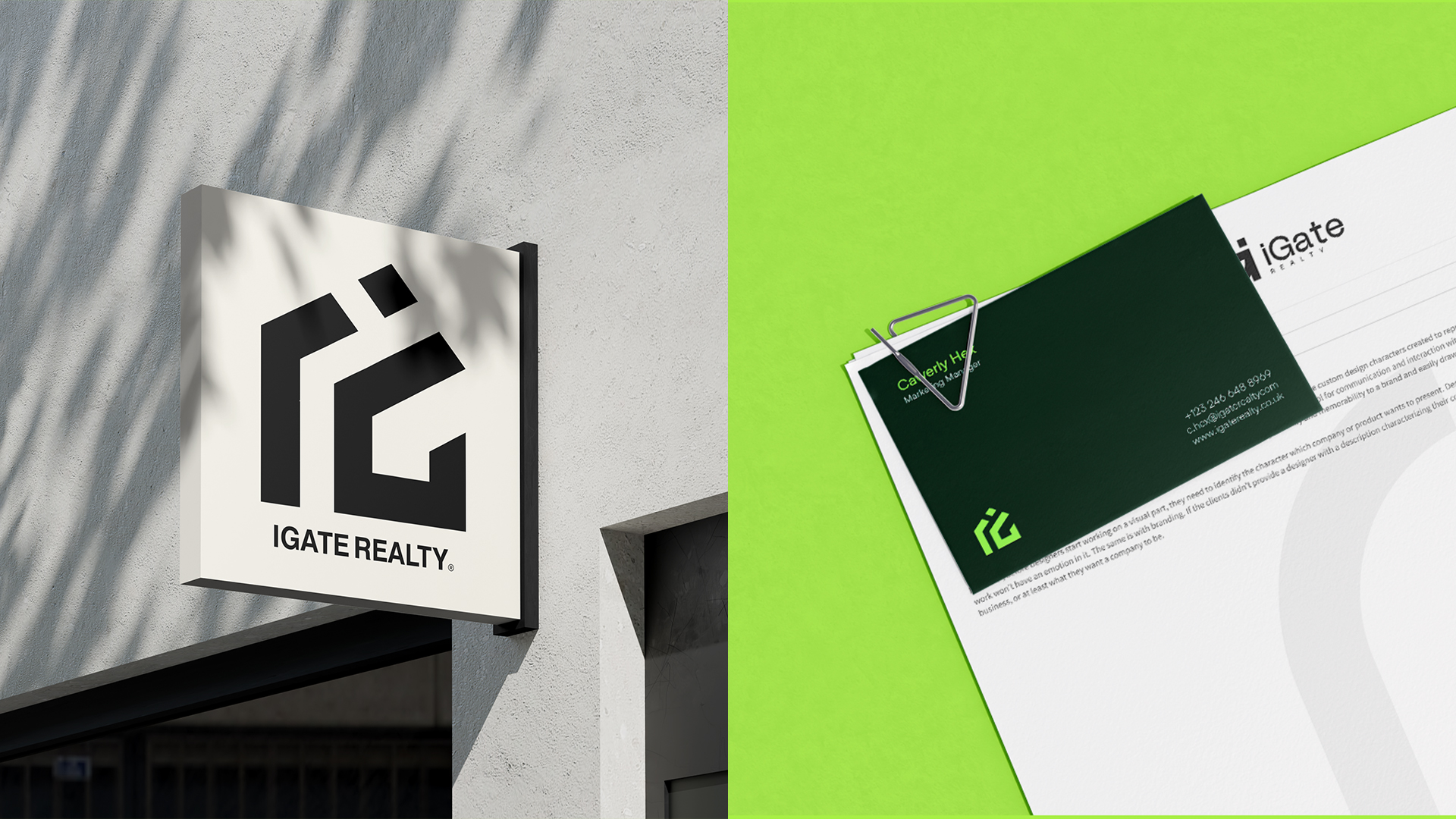 iGate Realty - Visual Brand Identity Design — project detail