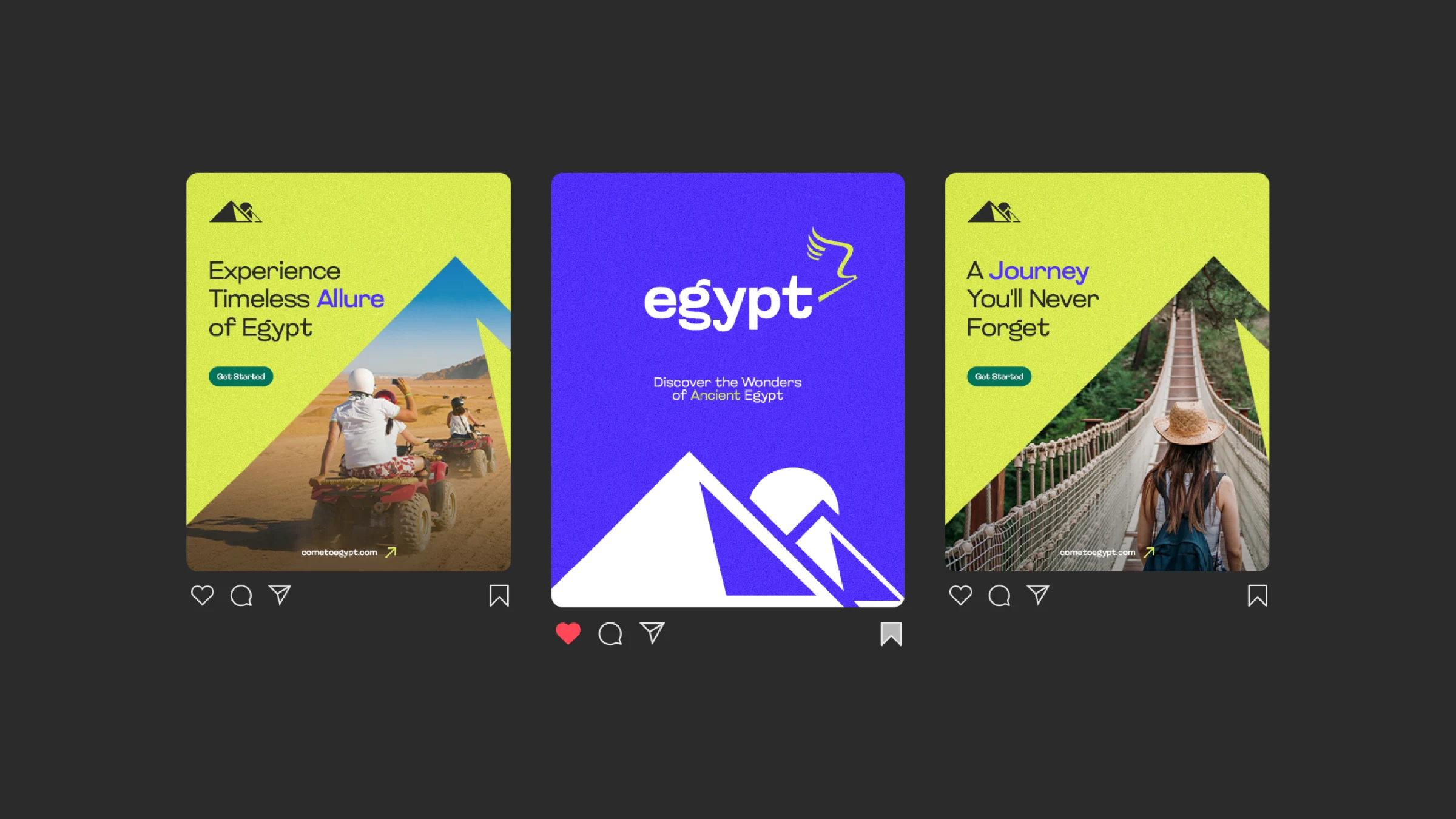 Come to Egypt — Branding