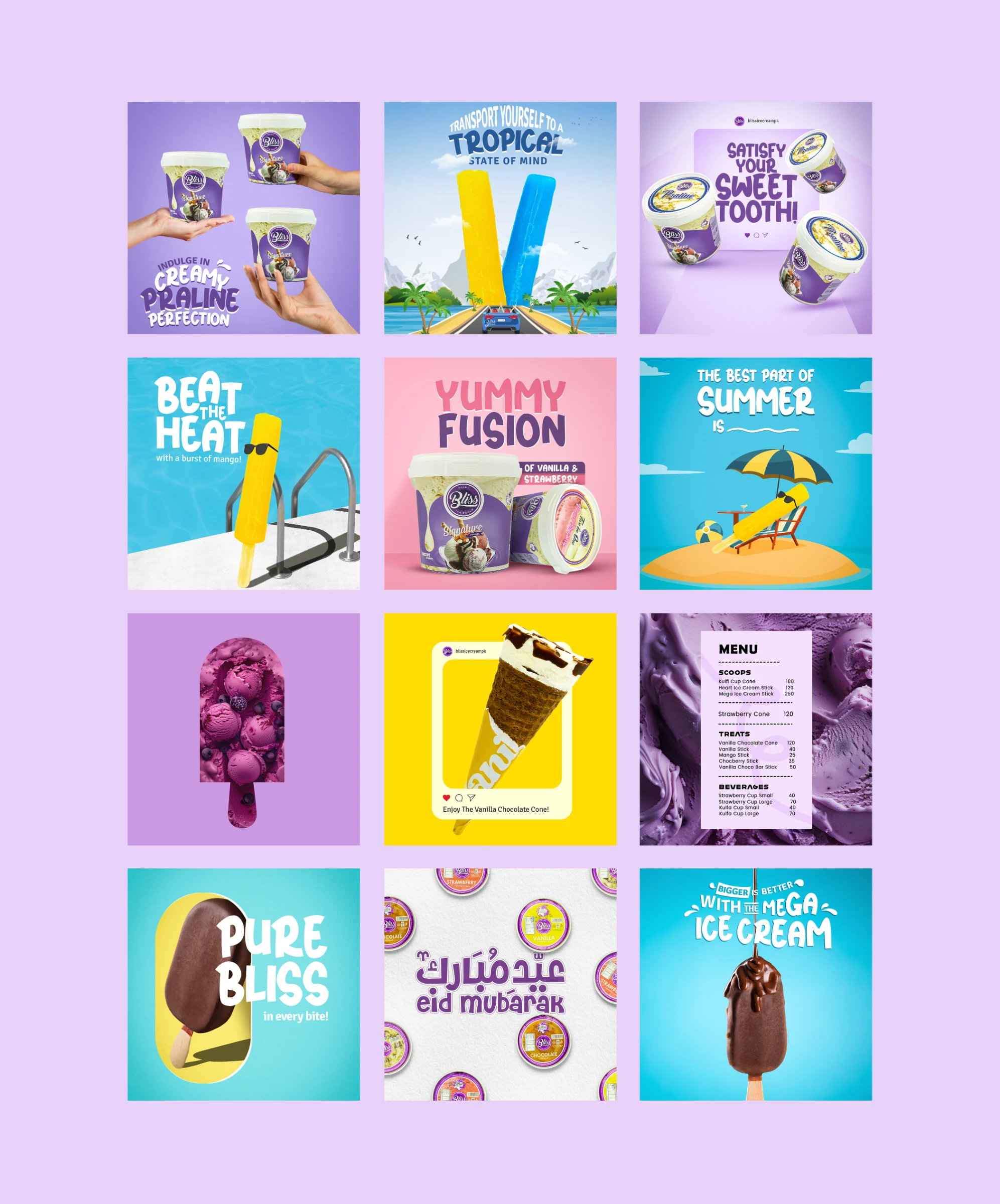 Bliss Ice Cream — project detail
